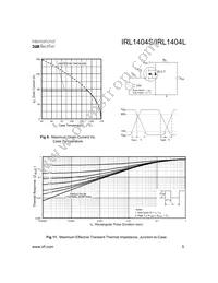 IRL1404L Datasheet Page 5