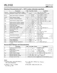 IRL3102L Datasheet Page 2