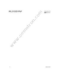 IRL3103D1PBF Datasheet Page 4