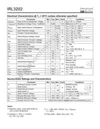 IRL3202L Datasheet Page 2