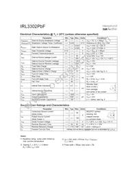IRL3302PBF Datasheet Page 2