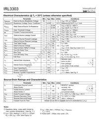 IRL3303D1STRR Datasheet Page 2