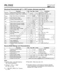 IRL3502L Datasheet Page 2