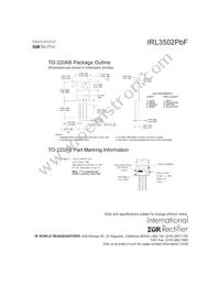 IRL3502PBF Datasheet Page 7