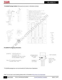 IRL40B215 Datasheet Page 9