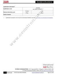 IRL40S212 Datasheet Page 12