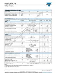 IRL510PBF Datasheet Page 2