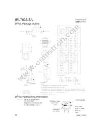 IRL7833S Datasheet Page 10