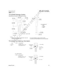 IRL8113S Datasheet Page 9