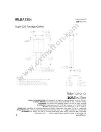 IRLBA1304PPBF Datasheet Page 8