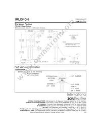 IRLI540N Datasheet Page 8