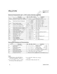 IRLL014NTR Datasheet Page 2