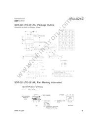 IRLL024Z Datasheet Page 9