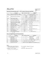 IRLL2703TR Datasheet Page 2