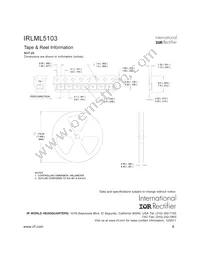 IRLML5103TR Datasheet Page 8