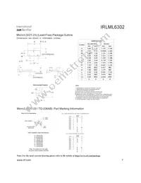 IRLML6302TR Datasheet Page 7