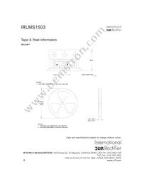 IRLMS1503TR Datasheet Page 8