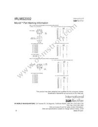 IRLMS2002TR Datasheet Page 8