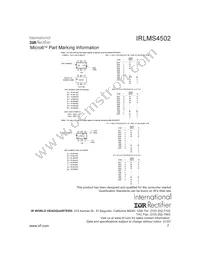 IRLMS4502TR Datasheet Page 7