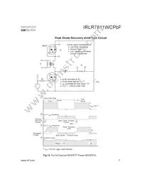 IRLR7811WCTRLP Datasheet Page 7