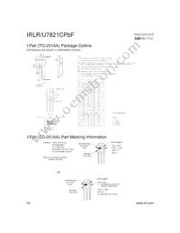 IRLR7821CTRRPBF Datasheet Page 10