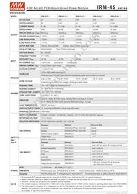 IRM-45-24ST Datasheet Page 2