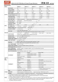 IRM-60-5ST Datasheet Page 2