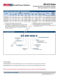 IRS-3.3/15-Q12N-C Datasheet Page 2