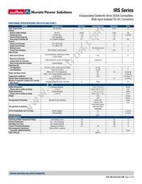 IRS-3.3/15-Q48PF-C Datasheet Page 8