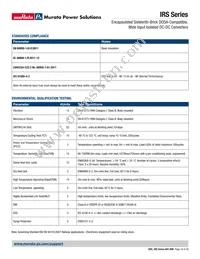 IRS-3.3/15-Q48PF-C Datasheet Page 18