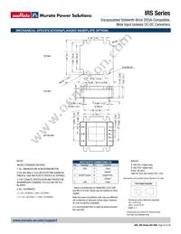 IRS-3.3/15-Q48PF-C Datasheet Page 20