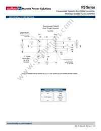 IRS-3.3/15-Q48PF-C Datasheet Page 21