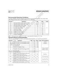 IRS20124STRPBF Datasheet Page 3