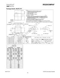 IRS2053MPBF Datasheet Page 19