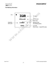 IRS2053MPBF Datasheet Page 21