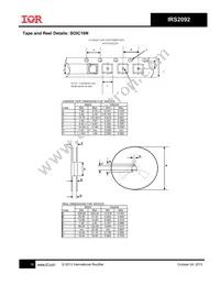 IRS2092SPBF Datasheet Page 16