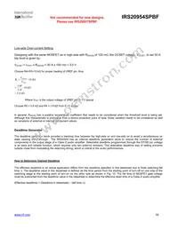 IRS20954STRPBF Datasheet Page 16