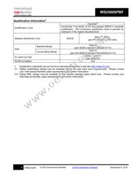 IRS2500SPBF Datasheet Page 4