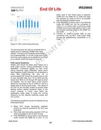 IRS2980SPBF Datasheet Page 14