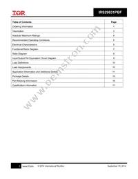 IRS29831PBF Datasheet Page 2