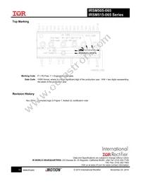 IRSM505-065PA Datasheet Page 15
