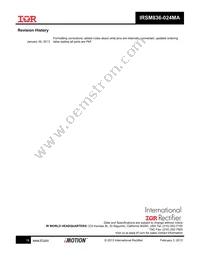 IRSM836-024MATR Datasheet Page 19