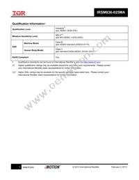 IRSM836-025MATR Datasheet Page 5