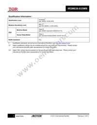 IRSM836-035MBTR Datasheet Page 5