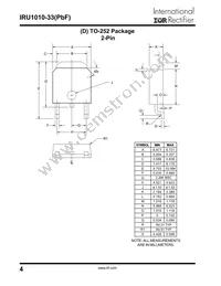 IRU1010-33CSPBF Datasheet Page 4