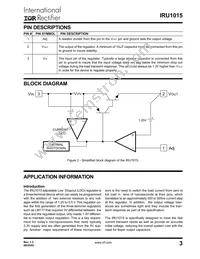 IRU1015CMTR Datasheet Page 3