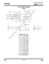 IRU1030CMTR Datasheet Page 10