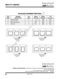 IRU1117-18CYTR Datasheet Page 8