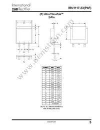 IRU1117-33CYTR Datasheet Page 5