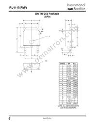 IRU1117CYTR Datasheet Page 6